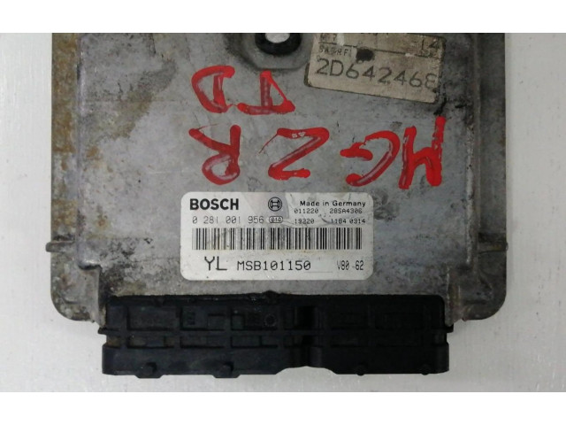 Блок управления двигателем Блок управления 0281001956   MG ZR