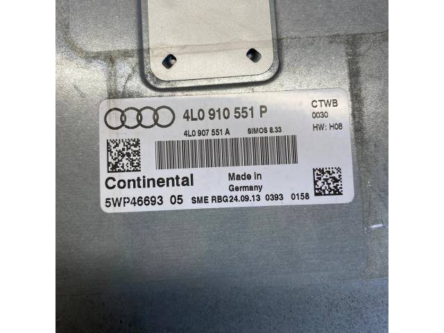 Блок управления двигателя 5WP4669305, 4L0907551A   Audi Q7 4L