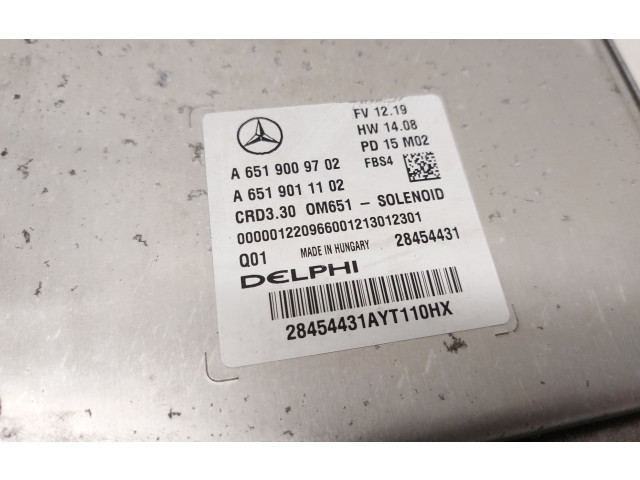Řídící jednotka A6519009702, A6519011102   Mercedes-Benz A W176 2015