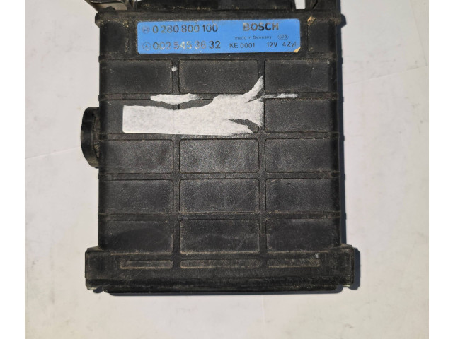 Блок управления двигателя 0025453632, 0280800100   Mercedes-Benz 190 W201