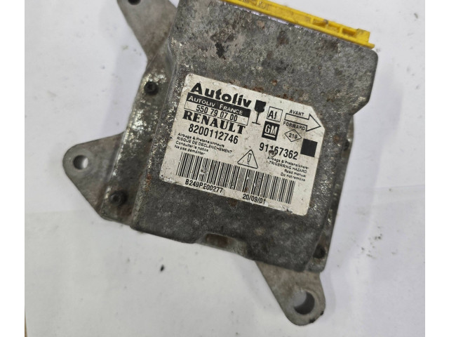 Блок подушек безопасности 8200112746, 550790700   Renault Trafic II (X83)