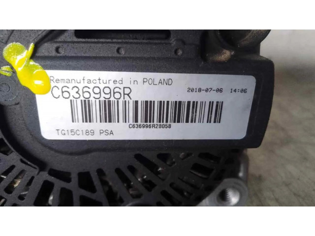 Генератор 1606859180, ALTERNADOR   Citroen Berlingo 1.6     