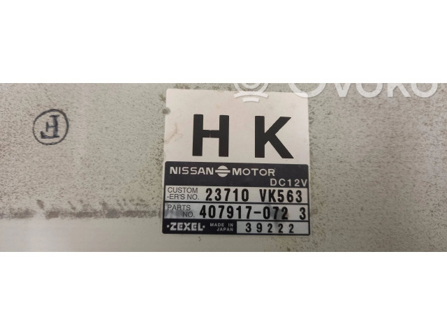 Řídící jednotka 407917-0723, VK563   Nissan Navara D22 2004