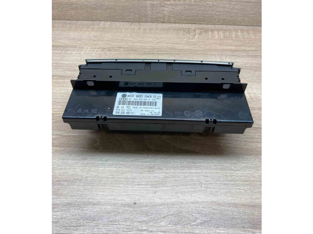 Блок управления климат-контролем 4E0820043D, 4E0910043B   Audi A8 S8 D3 4E