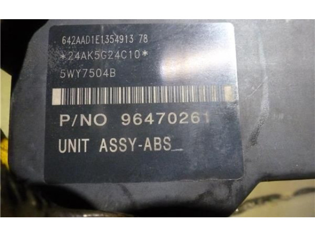 Блок управления АБС 96470254, 964702615WY7504B   Chevrolet Kalos