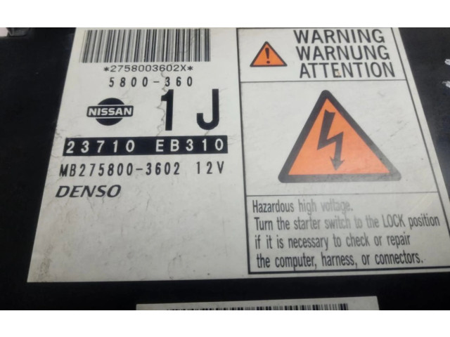 Řídící jednotka 23710EB310, 23710EB310   Nissan Navara 