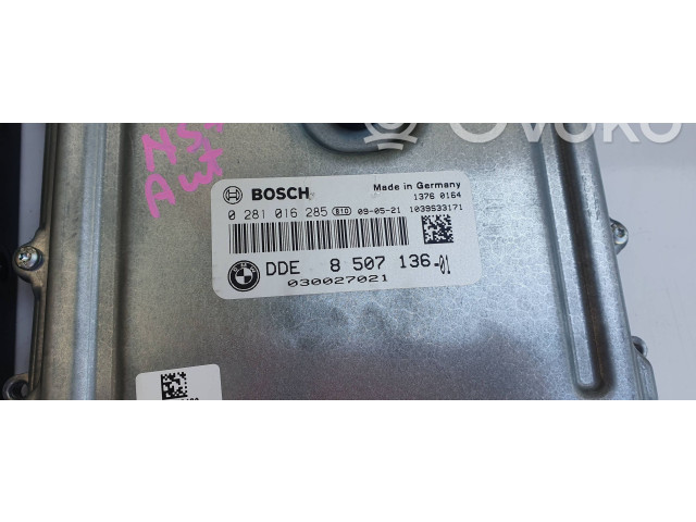 Řídící jednotka 0281016285, 8507136   BMW 3 E90 E91 2010