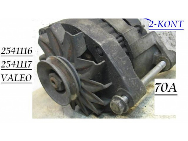 Генератор 2541116, 2541117   Renault 19 0.0     