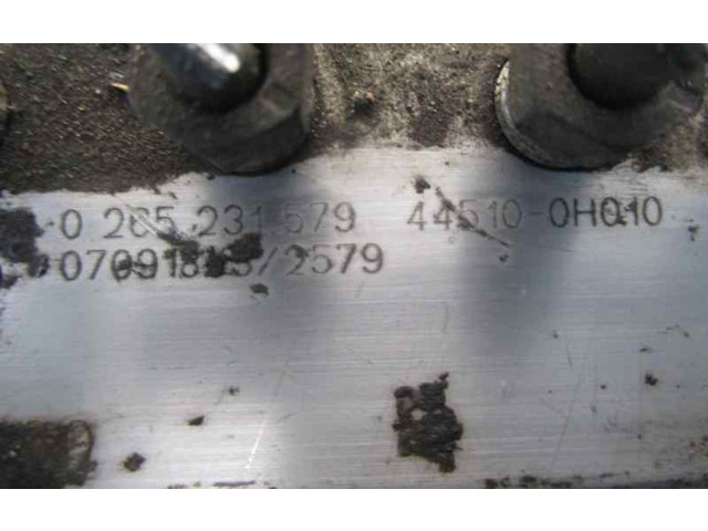 Jednotka ABS 445100H010, 0265231579   Peugeot 107 2007