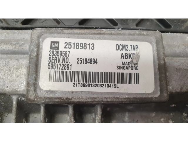 Řídící jednotka 25189813, 28359587   Opel Antara 2013