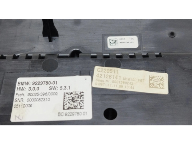 Блок управления климат-контролем 9229780, 42126141   BMW 5 GT F07
