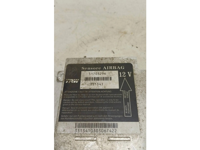 Блок подушек безопасности 51703296, 331341   Fiat Punto (188)