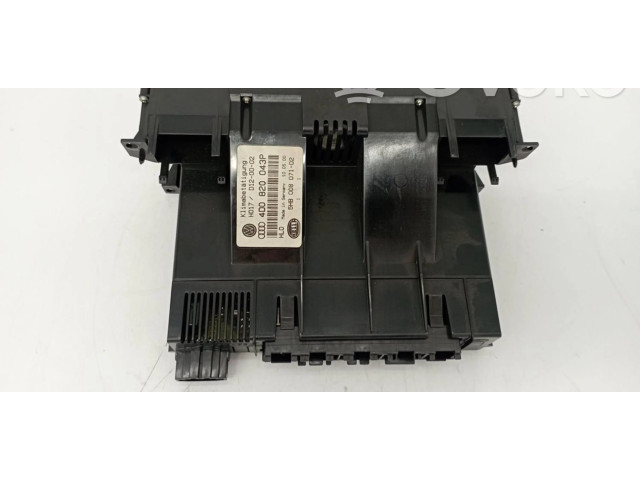 Блок управления климат-контролем 4D0820043P   Audi A8 S8 D2 4D