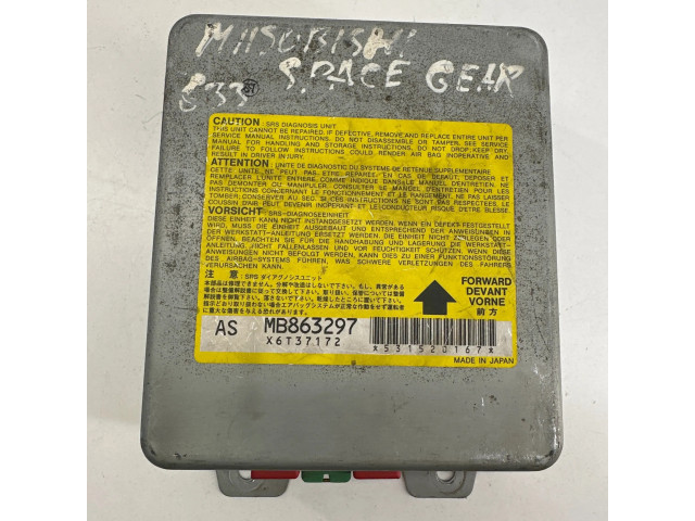 Блок подушек безопасности MB863297, X6T37172   Mitsubishi Space Gear