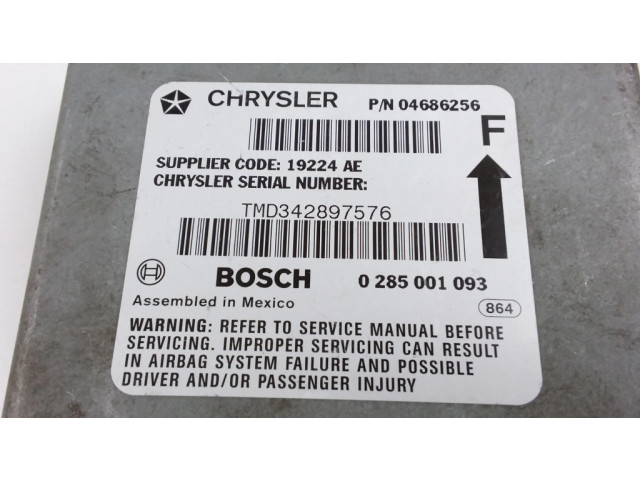 Блок подушек безопасности 0285001093, 04686256   Chrysler Voyager