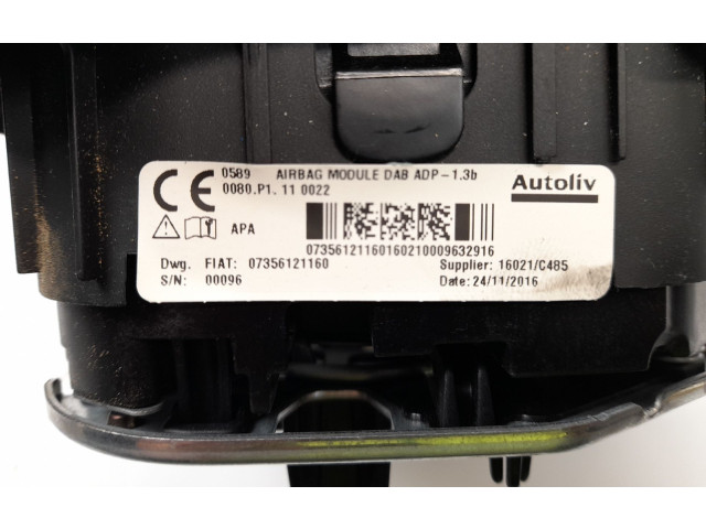 Подушка безопасности водителя 07356121160   Fiat 500L