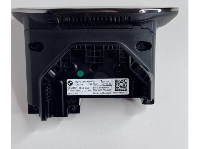 Přístrojová deska  Mini Cooper Countryman R60 2021 8796201, 62106A49994  