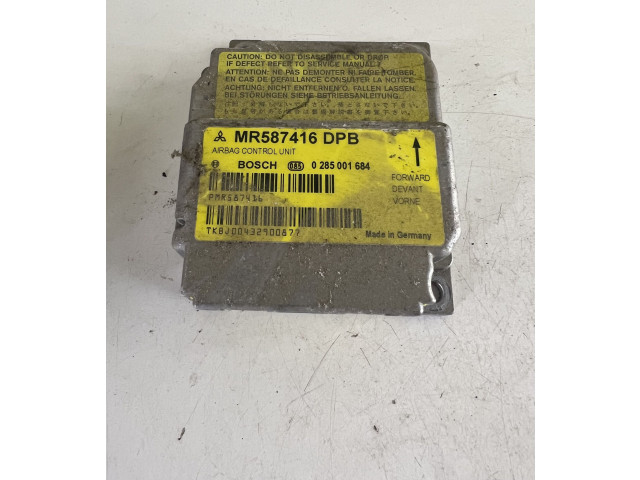 Блок управления надувных подушек MR587416DPB, 0285001684   Mitsubishi Colt