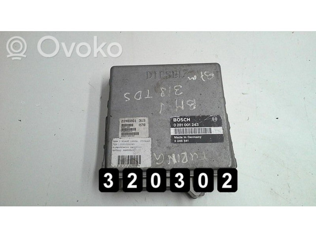 Řídící jednotka 0281001243   BMW 3 E36 1998