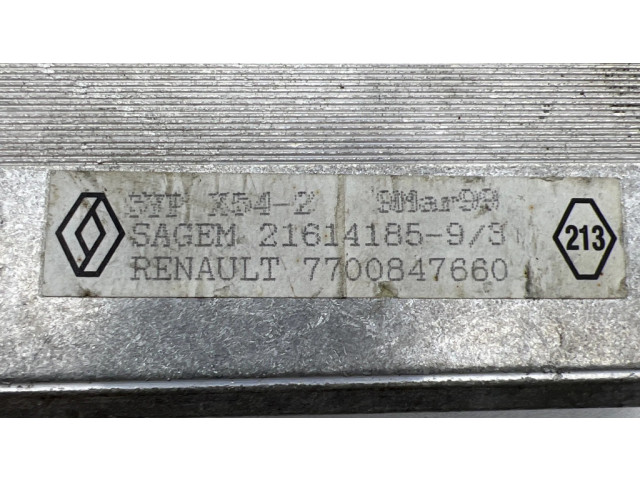 Řídící jednotka 7700847660, 216141859   Renault Safrane 1998