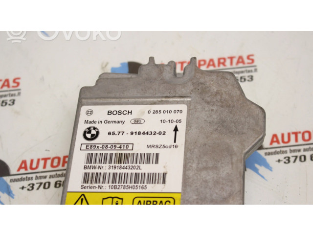 Блок подушек безопасности 9184432, 0285010070   BMW 3 E92 E93
