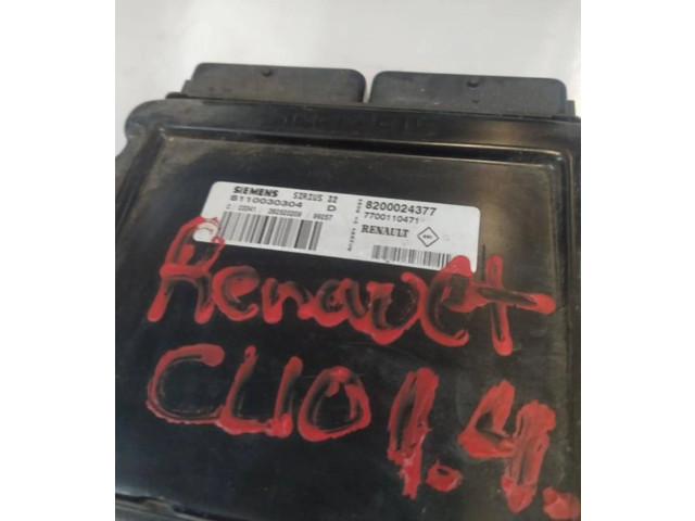 Řídící jednotka 8200024377   Renault Clio I 