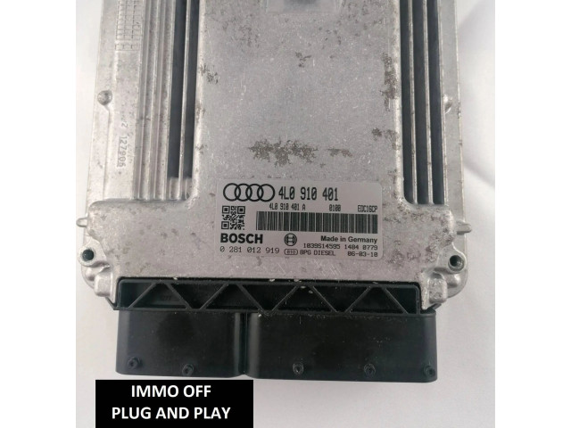 Řídící jednotka 4L0910401A, 4L0910401   Audi Q7 4L 2007