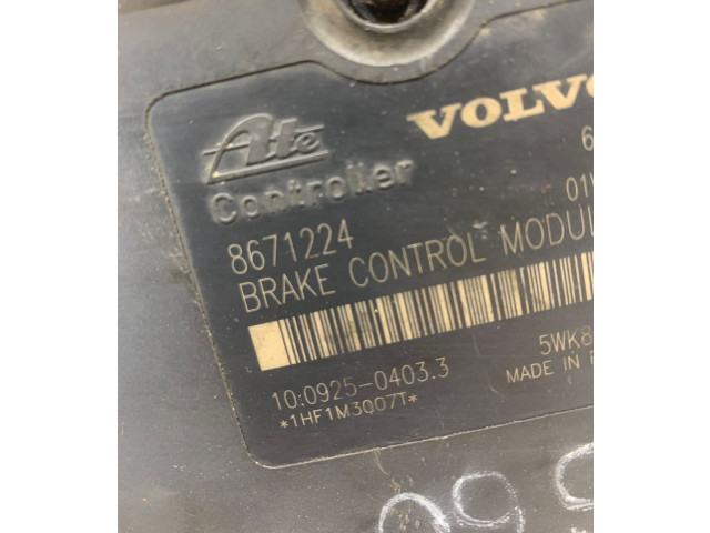 Jednotka ABS 8671224, 10092504033   Volvo S60 2007