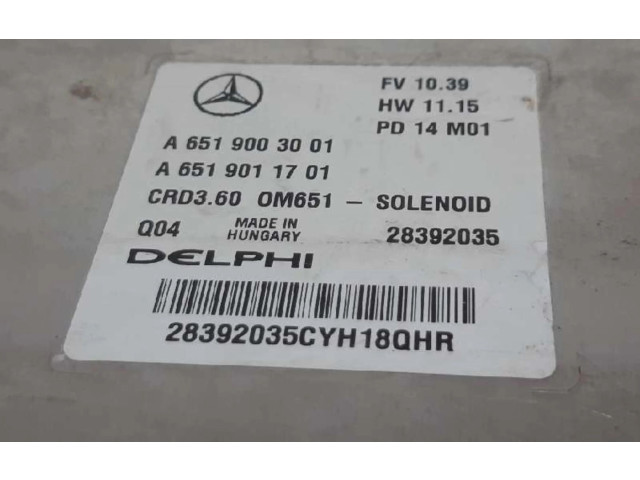 Řídící jednotka A6519003001   Mercedes-Benz CLA C117 X117 W117 2014