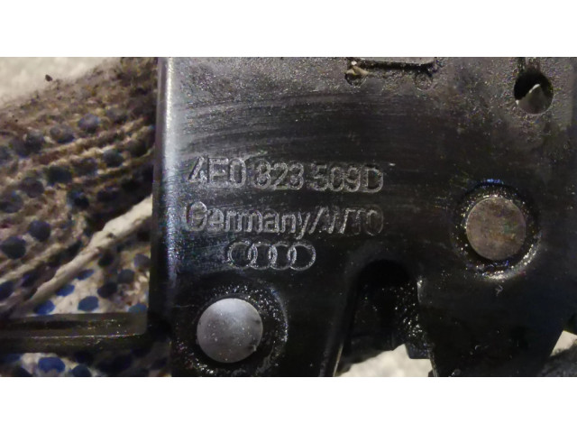 Замок капота 4E0823509D   Audi A8 S8 D3 4E