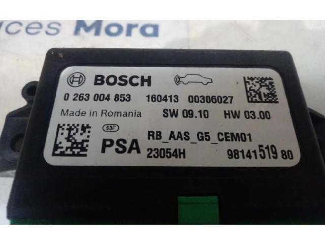 Řídící jednotka 0263004853   Peugeot 2008 I 2016