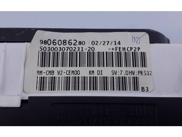 Přístrojová deska  Peugeot 508 2014 9805975780, 9806086280  
