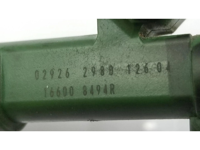 Форсунка 166008494R    Dacia Sandero для бензинового двигателя  0.9