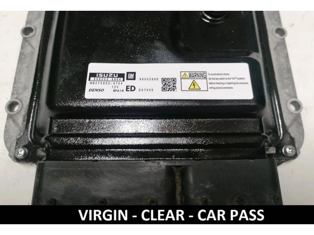 Řídící jednotka 8980028964, 98002896   Opel Astra J 2010