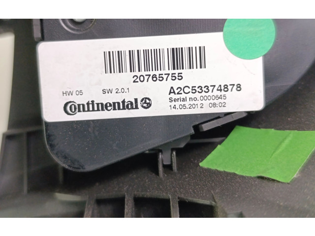 Блок управления климат-контролем A2C53374878, 20765755   Opel Zafira C