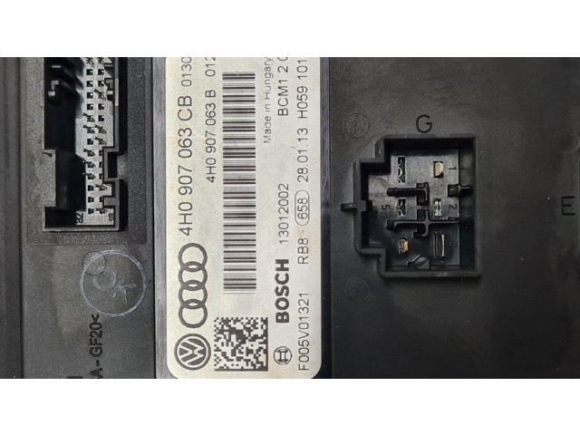 Блок комфорта 4H0907063CB, 4H0907063B   Audi A6 S6 C7 4G   