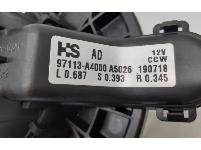 Вентилятор печки    97113A4000   Hyundai i30
