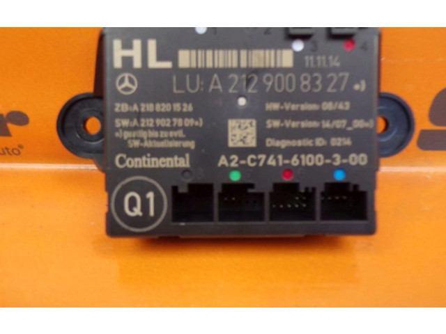 Блок управления центрального замка A2129008327, A2129008327   Mercedes-Benz E W212