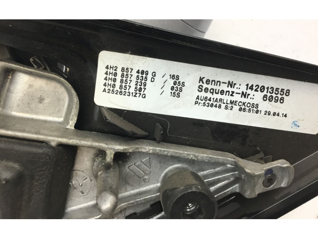 Zpětné zrcátko  Audi A8 S8 D4 4H 2013  4H2857409G, 4H2857535D  