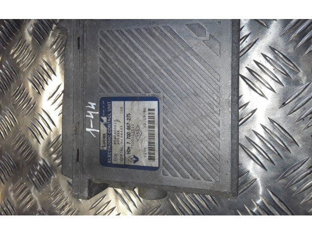 Блок управления двигателя HOM7700867275, 7700103511   Renault Scenic I