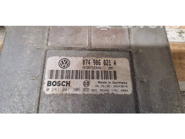Блок управления двигателя 074906021A, 074906021   Volkswagen Transporter - Caravelle T4
