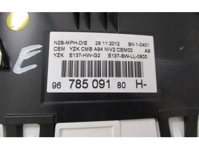 Přístrojová deska  Peugeot 2008 I 2013 9678509180  