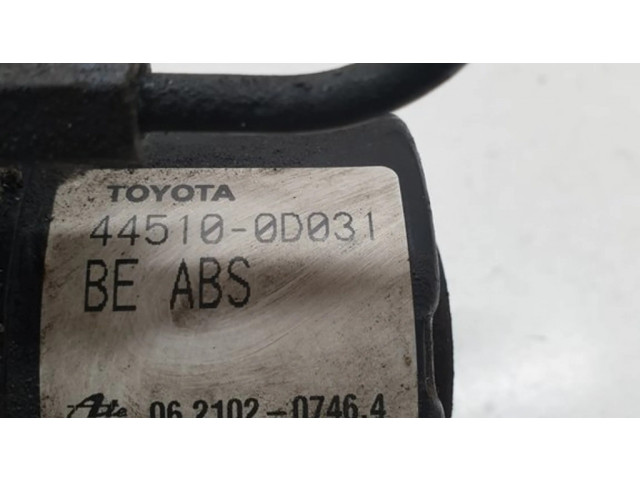 Jednotka ABS 445100D031, 06210207464   Toyota Yaris 2007