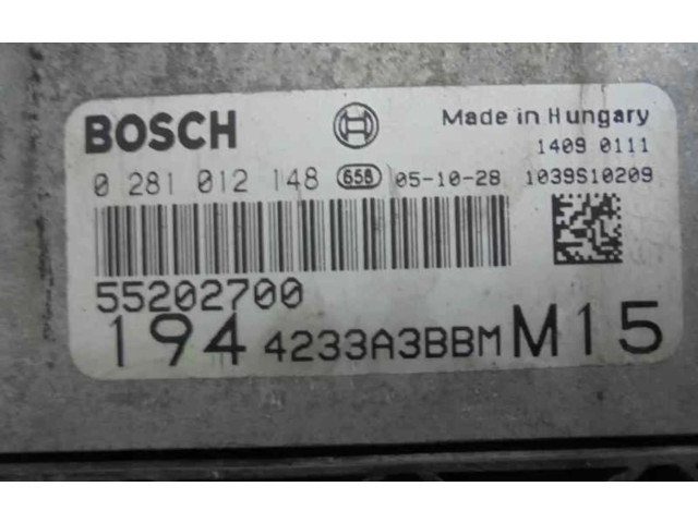 Řídící jednotka 55207458   Fiat Croma 