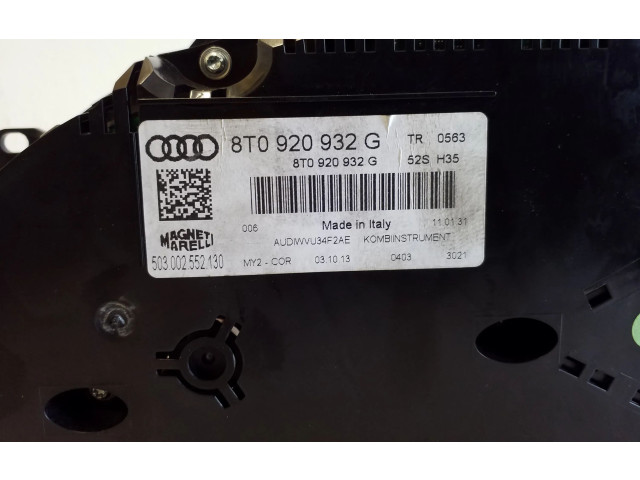 Přístrojová deska  Audi S5 Facelift 2014 8T0920932G  