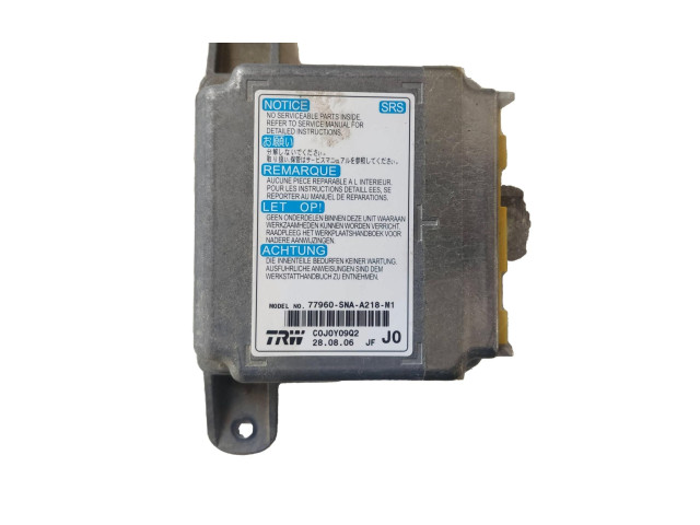 Блок подушек безопасности 77960-SNAA218M1   Honda Civic