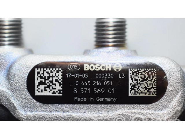Vstřikovací lišta 0445216051, 8571569   BMW 7 G11 G12  pro naftový motor 3.0 G11 730d 195kw 