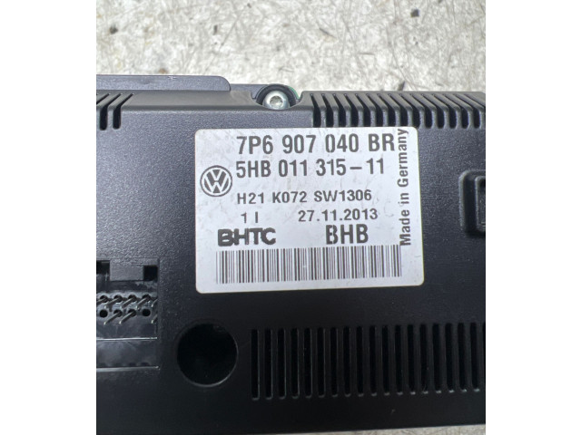 Блок управления климат-контролем 7P6907040BR, 5HB01131511   Volkswagen Touareg II