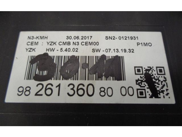 Přístrojová deska  Opel Crossland X 2021 9826136080  