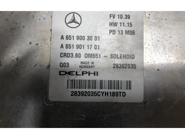 Řídící jednotka 6519009602, 6519009602   Mercedes-Benz CLA C117 X117 W117 2013